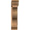 Ekena Millwork Funston Traditional Smooth Bracket w/ Offset Brace, Western Red Cedar, 7 1/2"W x 34"D x 34"H BKT0806X34X34FST01SWR - alternate 2